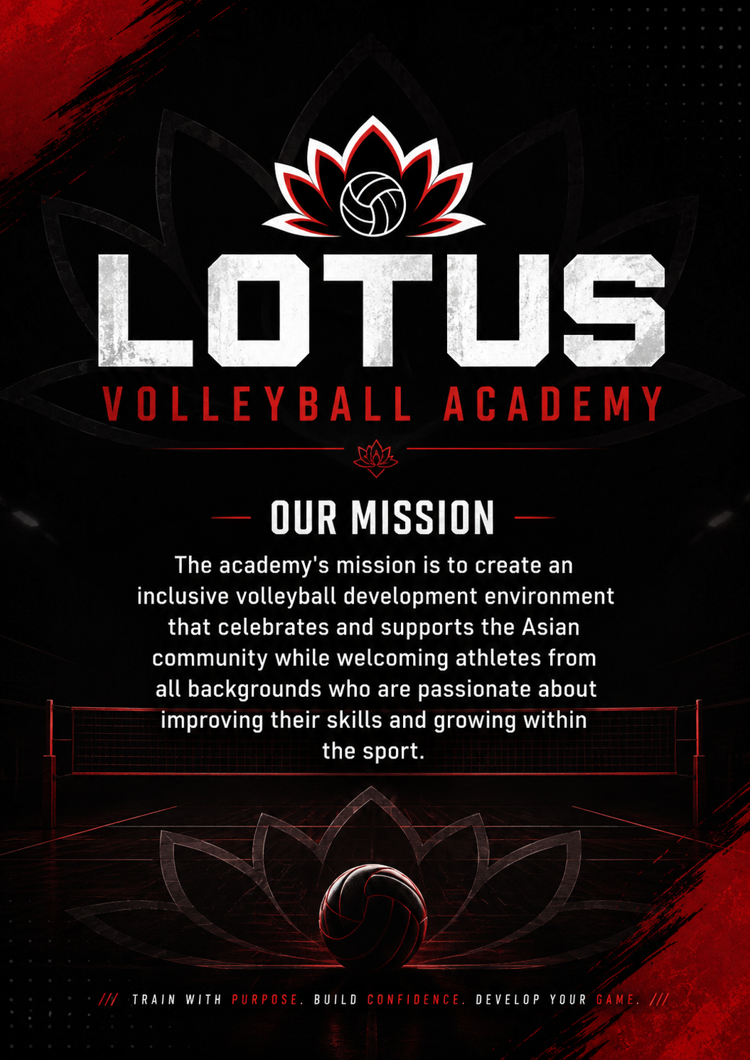 Lotus Volleyball Academy — Our Mission